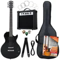 Rocktile E-Gitarre Banger's elektrische Gitarre Single Cut Komplettset, Banger's Set, inkl. Verstärker, Tasche, Kabel, Gurt, Schule, inkl. Verstärker, Tasche, Kabel, Gurt, Schule, Black Finish