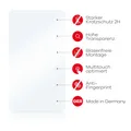 upscreen Schutz Folie für Yaesu FTDX101MP Kratzfest Anti Fingerprint Klar