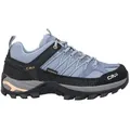 CMP Rigel Low WMN WP Ripstop – Damen-Trekkingschuhe Storm-Sunrise 41 EU