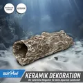 ZooPaul Keramik Deko Dekoration Aquarium Terrarium Baum Baumstamm Höhle Versteck