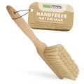 ToolSpace Handfeger Auto Besen Schnee Weich Naturhaar Handbesen für Auto Schneebesen Ergonomisch Holzgriff Auto-Schneeräumung Kehrwisch Schneefeger - 32 cm lang - Enger für Haus Garage Haushalt