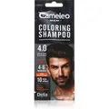 Cameleo Men Coloring Shampoo Brown Hair Beard Mustache Visible Color in 10 Minutes Refreshes Lasts f (46357113)