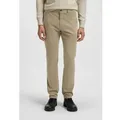 BOSS für Herren. 50510933 Beige Schlanke Chino-Hose (31/32), Lässig, Baumwolle