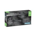 ARNOMED Nitril Midnight Black Einmalhandschuh, puderfrei, schwarz 391-M , 1 Packung = 100 Stück, Größe M