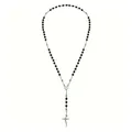Herren Halskette BREIL CODE TJ2990 Edelstahl Onyx Schwarz