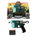 Toi Toys WORLD OF DINOSAURS Dino Pistole mit 9 Schaumstoffpfeilen Spielzeug