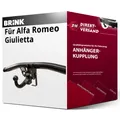 Anhängerkupplung abnehmbar für Alfa Romeo Giulietta 04.2010-jetzt top