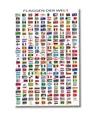 Close Up Poster Flaggen der Welt Poster 61 x 91,5 cm