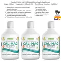 Swedish Nutra CAL-MAG – Flüssiges Kalzium, Magnesium, Zink & Vitamin D3 x3