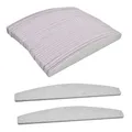 50pcs Profi Nagelfeilen Set 100/180  Wiederverwendbare Doppelseitige Feilen f...