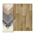 Primaflor PVC Boden Tacuto | 200x50 cm | Eiche Chalet | 2,8 cm hoch | CV Boden Meterware | Holzoptik | rutschhemmend R10 | BFL-S1 | für Wohnraum, Büro, Feuchtraum & Messe