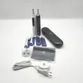 Oral-B iO Series 5 Plus Edition Elektrische Zahnbürste/Electric Toothbrush, Doppelpack PLUS 2 Aufsteckbürsten, 5 Putzmodi, Etui, recycelbare Verp... - Schwarz/Weiß
