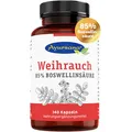 Ayursana Weihrauch Kapseln (140 Stück), 970 mg Weihrauchextrakt je Tagesdosis, 85% Boswelliasäure, mit Bio-Traubenkernextrakt, vegan, hochdosiert, Apothekenqualität aus Deutschland,