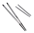 AceCamp Essstäbchen S/S Folding Chopsticks, faltbar, wiederverwendbar, ergonomisch, rutschfester Holzgriff