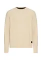 camel active Herren Pullover aus Reiner Lammwolle Hafer, Menswear-XXL