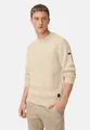 camel active Strickpullover aus reiner Lammwolle Langarm Markenlabel