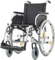 Rollstuhl S-ECO 300,SB46,PU,Duo-Armlehnen,TB,silber,