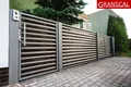 Moderner Aluminiumzaun Zäune Aluminium Lamellenzaun Zaunfelder Hersteller ORBIS