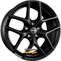 4x BORBET Y Black Matt 8x18 ET48 5x112 Alufelgen 18 Zoll