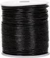 Lederschnur schwarz 100 Meter -- 0.15cm