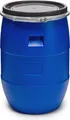 Garronda 60L Plastikfass Lebensmittelfass aus HDPE-Kunststoff Regentonne für Garten GD-0078, Blau