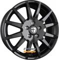 4 Alufelgen TOMASON TN1F Black Painted 7,5x17 ET60 6x130 17 Zoll