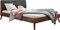 HASENA Bett Simone 20 Nussbaum 2023 Polsterkopfteil smoke 140x200