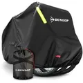 Dunlop Fahrradschutzhülle Fahrradgarage Rad Abdeckung bike cover XL, Premium Fahrradabdeckung Anti Rost 200x120x120 cm mit Transportbeutel schwarz 120 cm x 200 cm x 120 cm