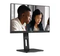 AOC 22E2UMF - 22 Zoll Full HD Monitor, höhenverstellbar, Lautsprecher, Adaptive Sync (1920x1080, 75 Hz, 4 ms, VGA, HDMI, DP, USB Hub) schwarz