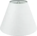 Wogati® Premium Lampenschirm E14/E27 Baumwolle | Weiß / Größe: XS