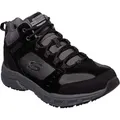 Skechers Herren-Schnürstiefelette RELAXED FIT OAK CANYON - IRON Schwarz-Grau, Farbe:schwarz, EU Größe:421/2 - Schwarz - 42,5