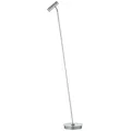 Hell LED-Stehlampe Tom Pro Alu, Eisen, Stahl & Metall Silber Nickel matt / Chrom