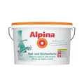 Alpina Innenfarbe Wandfarbe Bad- und Küchen-Spezialfarbe weiß 5 L
