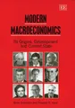 Modern Macroeconomics: Its Origins,..., Vane, Howard R.