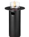 Enders Gas Feuerstelle Nova L, schwarz, 2,5 KW inkl. Abstelltisch