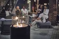 Enders Terrassenfeuer » Nova LED L Black « Ambientes Flammenspiel, 2.5 kW