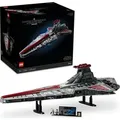 LEGO Star Wars UCS Republikanischer Angriffskreuzer der Venator-Klasse, Modellbauasatz für Erwachsene, Geschenk für Männer und Frauen, The Clone... - Bronze