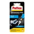 Pattex Sekundenkleber Glas Flüssig, 3 g, Blisterkarte