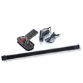 Genius Invictus One Version 1.0 Zubehör-Set (3 Teile) KFZ-Adapter + Fugendüse + Kombi-Bürste als Komplettpaket für effizientere und schnellere Reinigung, Schwarz
