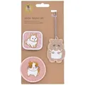 Lässig Anhänger & Patches - Schul Set Unique, Cuddly Pet