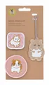 Lässig School Patches Set 3-teilig Patches Anhänger Cuddly Pet Rosa Neu