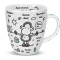 sheepworld Tasse Becher Porzellan ODIAD - Lieblingsmensch 400ml