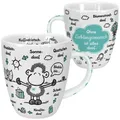 Sheepworld 46508 Tasse Ohne Lieblingsmensch ist alles doof, Wolke, 45 cl,...