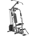 Kraftstation home gym mit Bankdrückmodul - schwarz - Schwarz