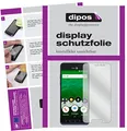 dipos I 2X Schutzfolie klar kompatibel mit Doro 8035 Folie Displayschutzfolie