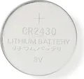 Nedis Lithium-Knopfzelle CR2430 - 3 V DC - 5-Pack