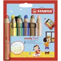 1 bis 40x STABILO Multitalentstift woody 3 in 1, 6er Kartonetui SPARE BIS ZU 43%