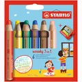 Stift STABILO Woody 6er Etui m. Spitz