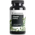 natural elements Vitamin D3/K2 Depot – K2VITAL® – 99,7+% All-Trans K2-MK7 + 5000 IE Vitamin D3