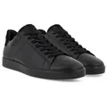 Ecco Street Lite (Premium-Leder) schwarz Herren Sneaker schwarz 39 EU
